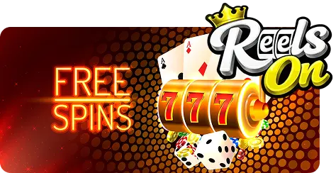 ReelsOn Casino Free Spins bonus offer banner